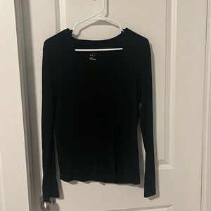 A New Day long-sleeve ribbed shirt. Size Large